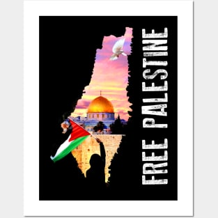 Free Palestine Posters and Art